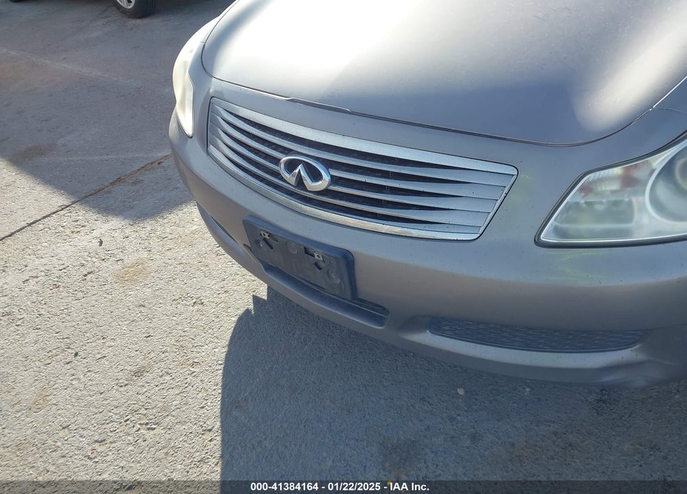 2007 INFINITI G35 JOURNEY VIN: JNKBV61E27M706542