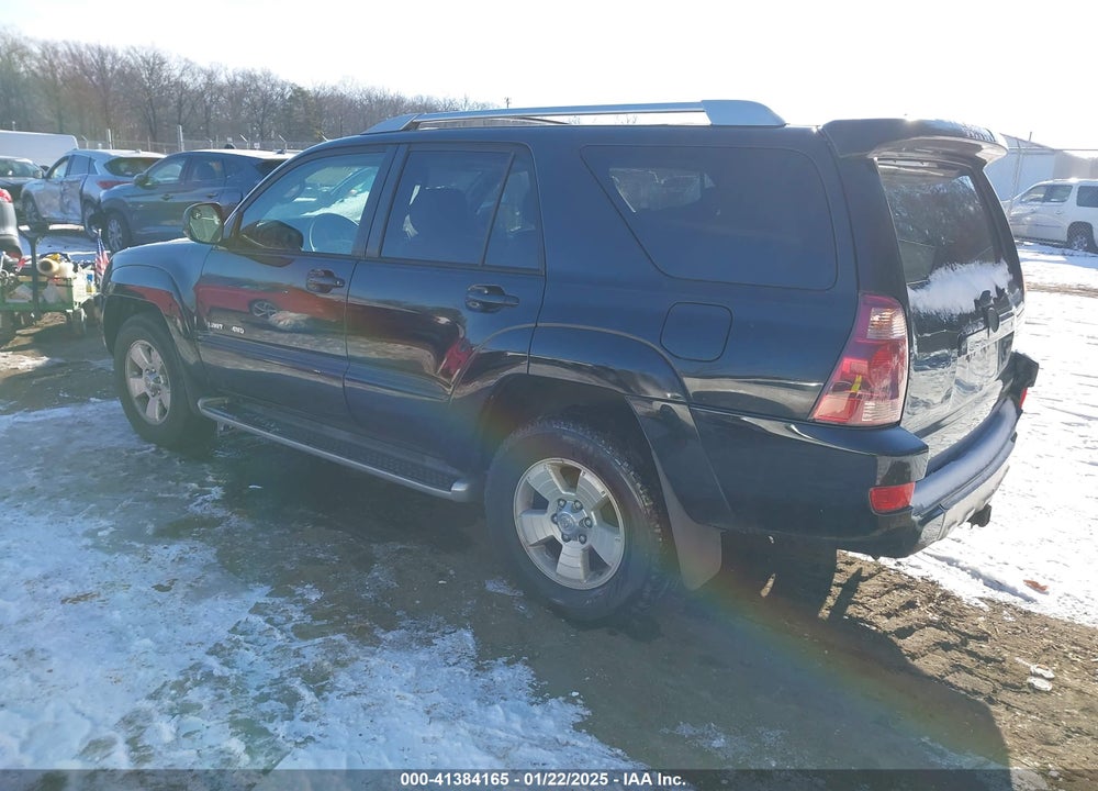 2003 TOYOTA 4RUNNER LIMITED V8 VIN: JTEBT17R730001320