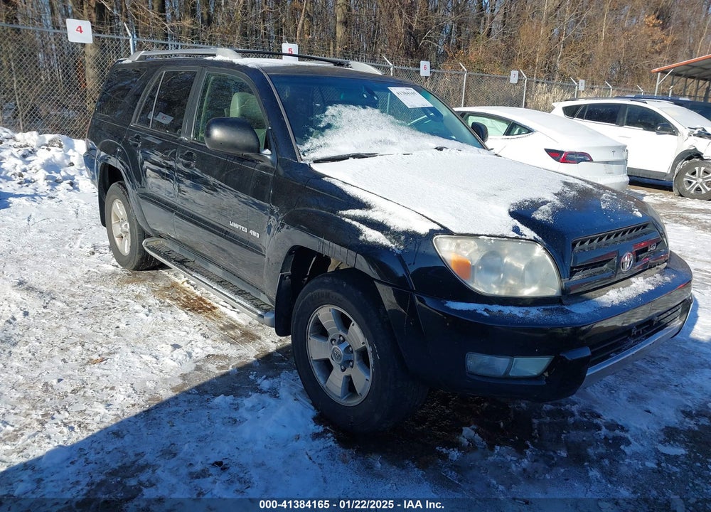 2003 TOYOTA 4RUNNER LIMITED V8 VIN: JTEBT17R730001320