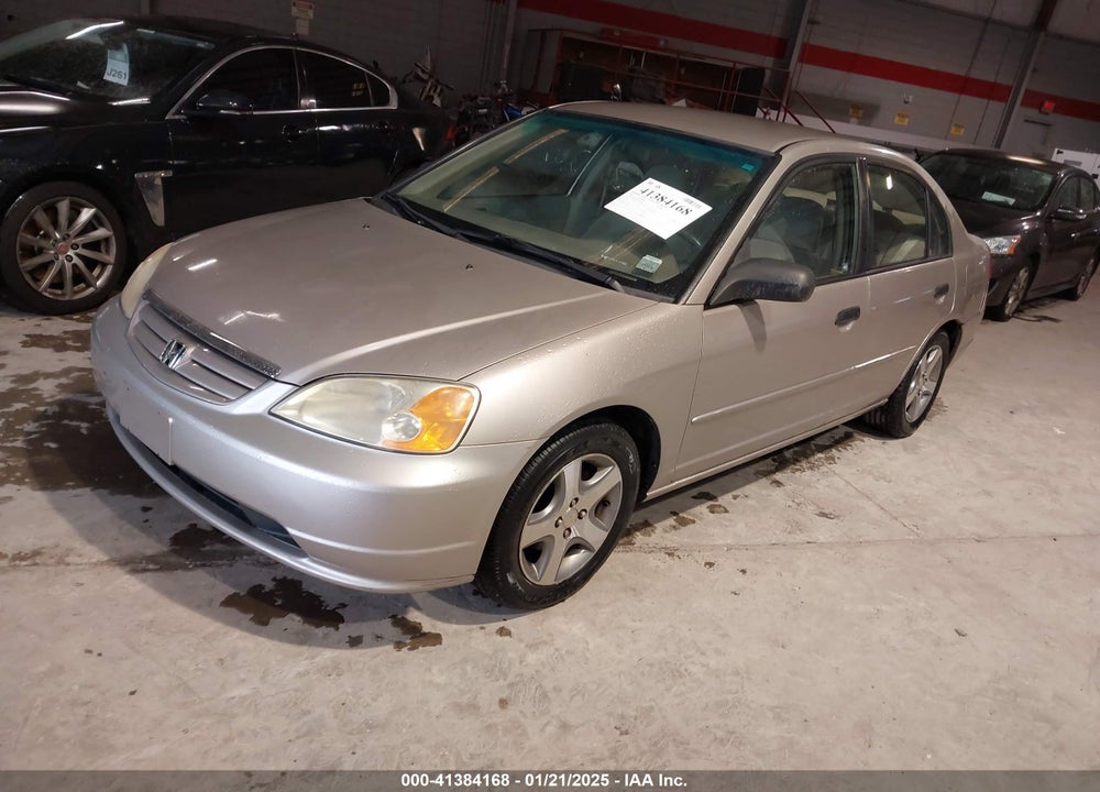 2001 HONDA CIVIC LX VIN: 2HGES16581H597146