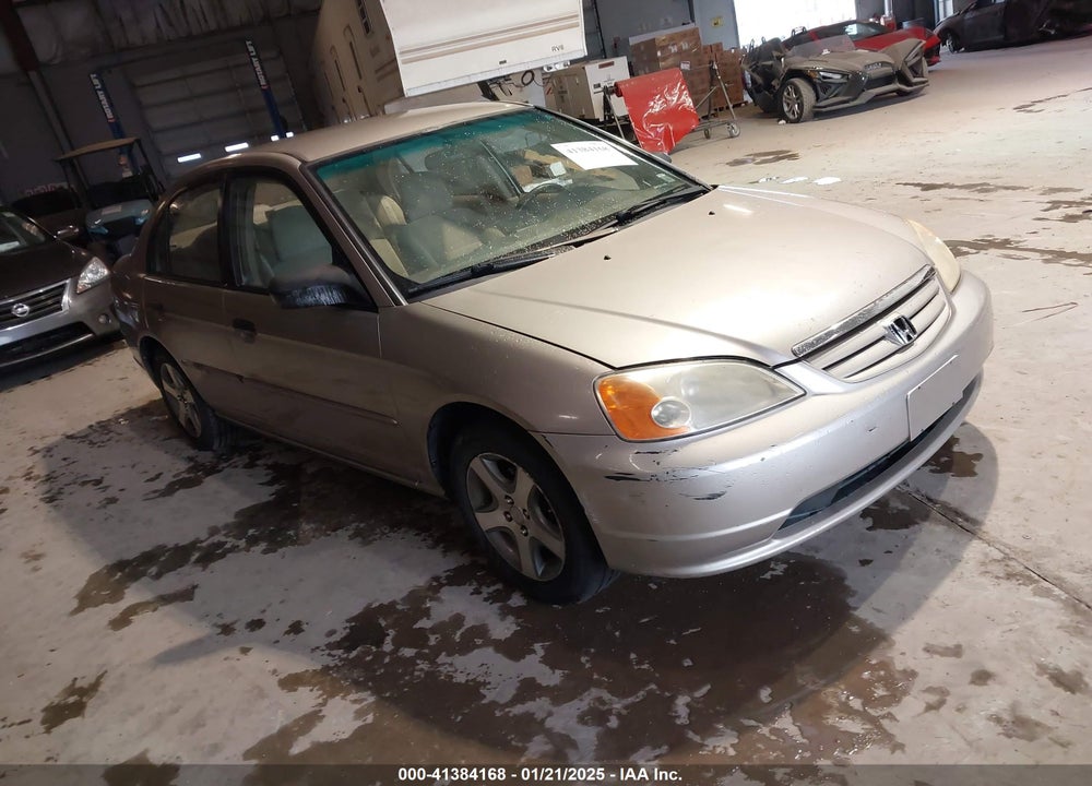 2001 HONDA CIVIC LX VIN: 2HGES16581H597146