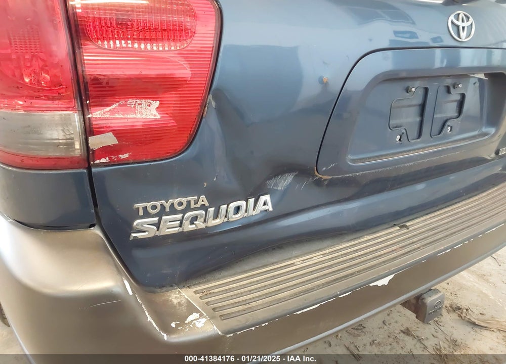 2001 TOYOTA SEQUOIA SR5 V8 VIN: 5TDBT44A11S012151