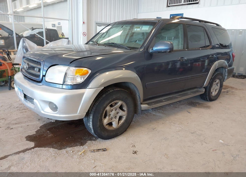2001 TOYOTA SEQUOIA SR5 V8 VIN: 5TDBT44A11S012151
