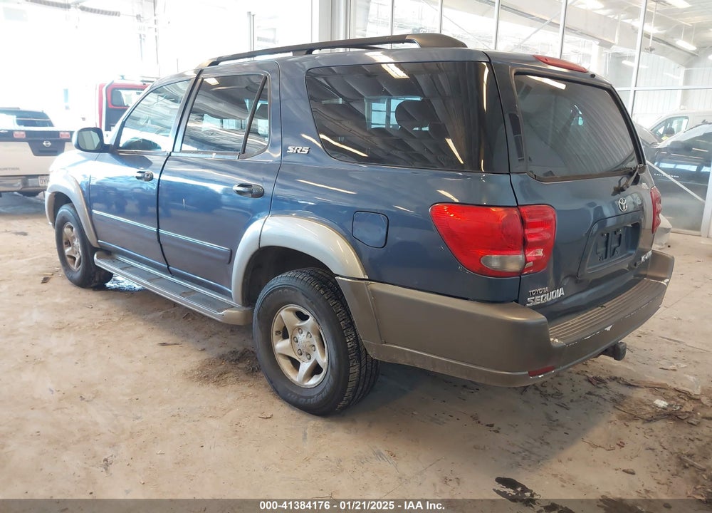 2001 TOYOTA SEQUOIA SR5 V8 VIN: 5TDBT44A11S012151