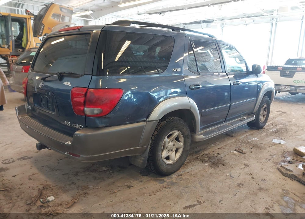 2001 TOYOTA SEQUOIA SR5 V8 VIN: 5TDBT44A11S012151