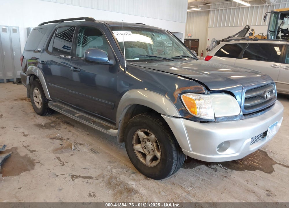 2001 TOYOTA SEQUOIA SR5 V8 VIN: 5TDBT44A11S012151