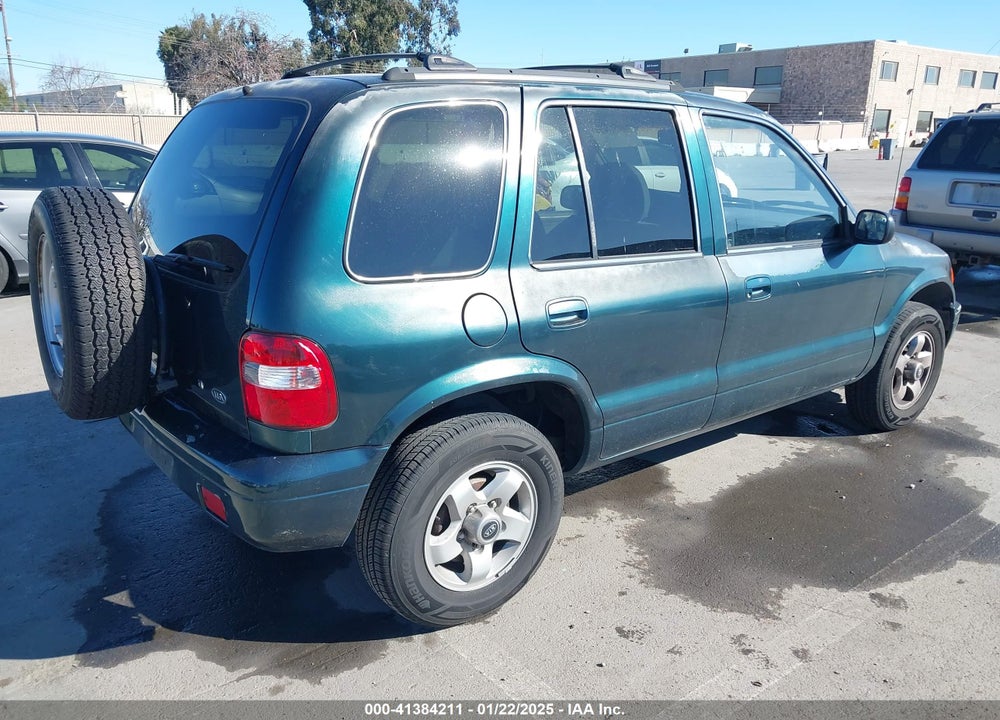 2002 KIA SPORTAGE VIN: KNDJB723625143250