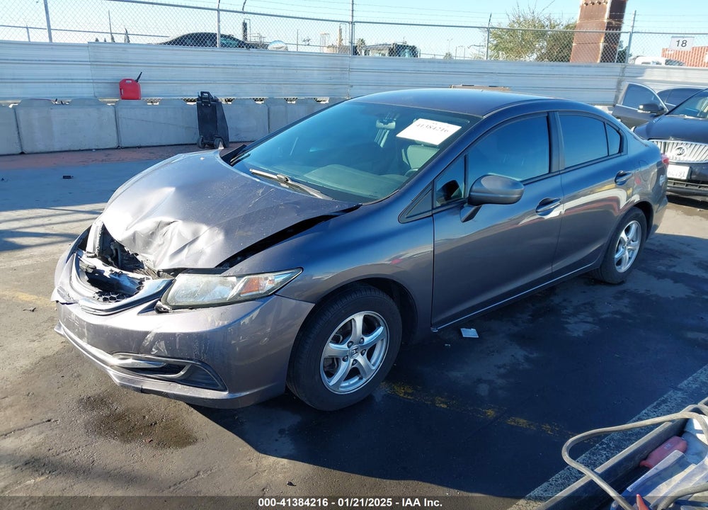2015 HONDA CIVIC NATURAL GAS VIN: 19XFB5F57FE000274