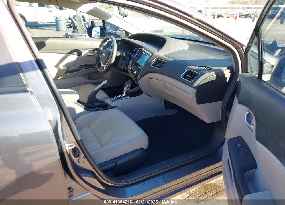 2015 HONDA CIVIC NATURAL GAS VIN: 19XFB5F57FE000274