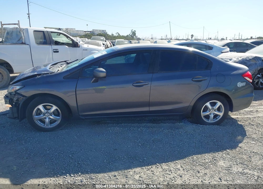 2015 HONDA CIVIC NATURAL GAS VIN: 19XFB5F57FE000274
