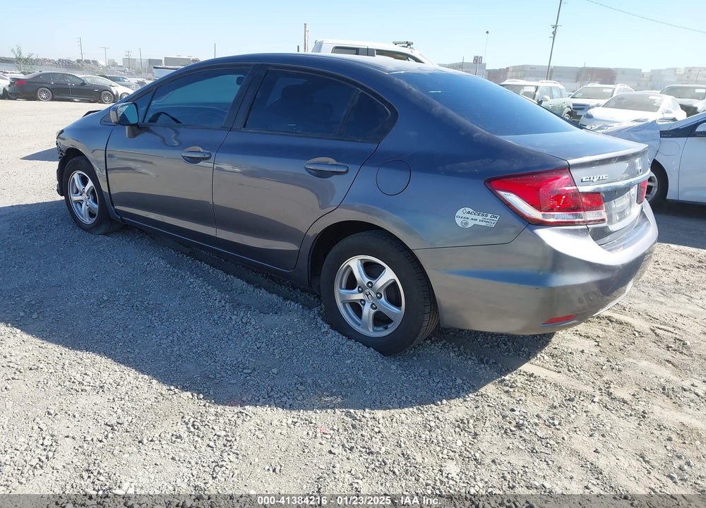 2015 HONDA CIVIC NATURAL GAS VIN: 19XFB5F57FE000274