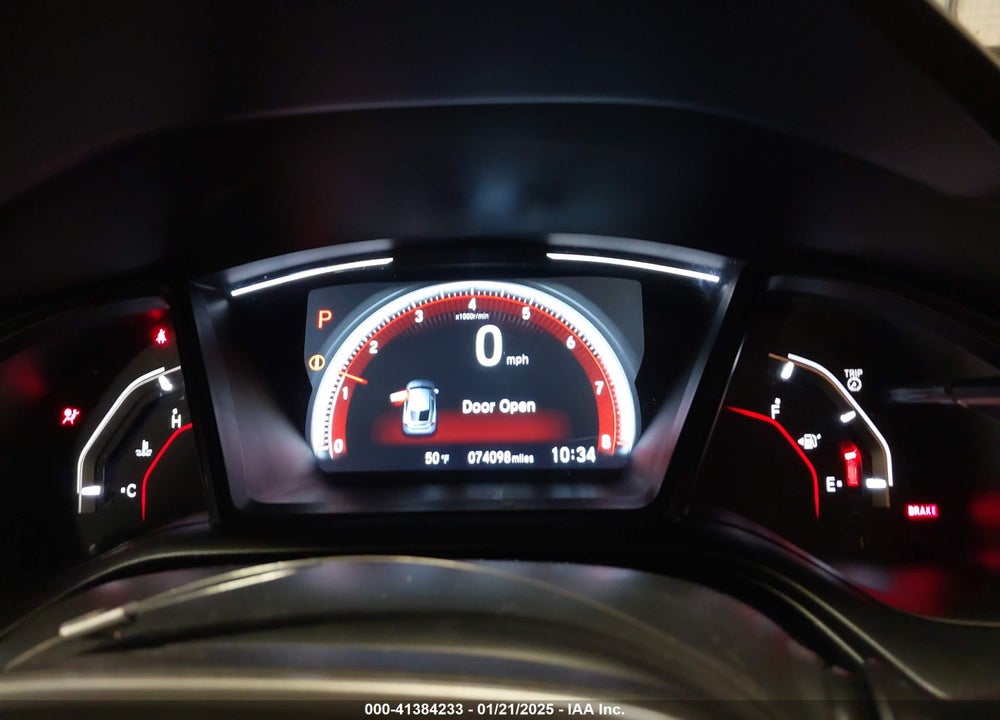 2021 HONDA CIVIC VIN: SHHFK7H40MU227926