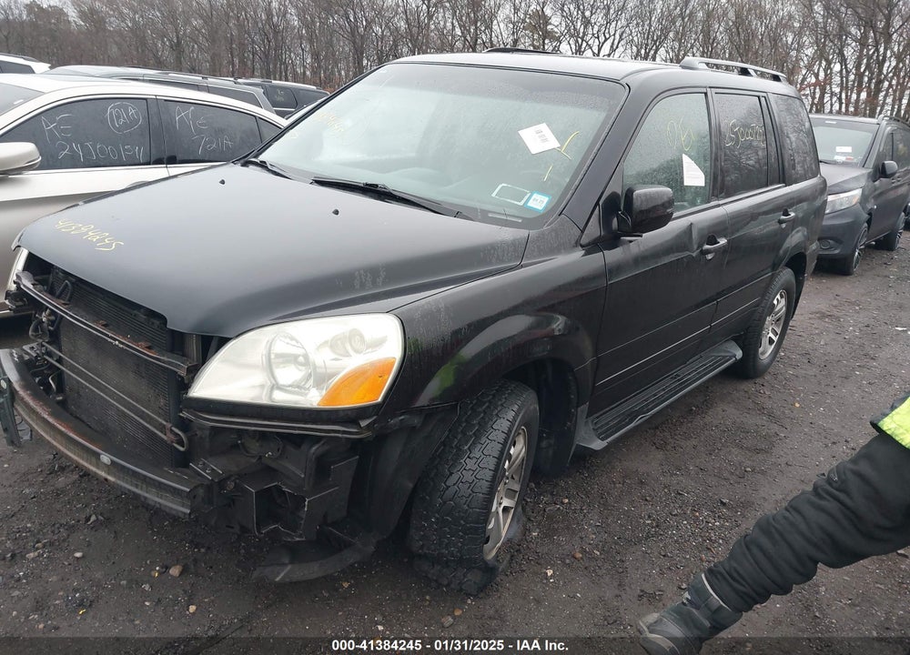 2003 HONDA PILOT EX-L VIN: 2HKYF187X3H515846