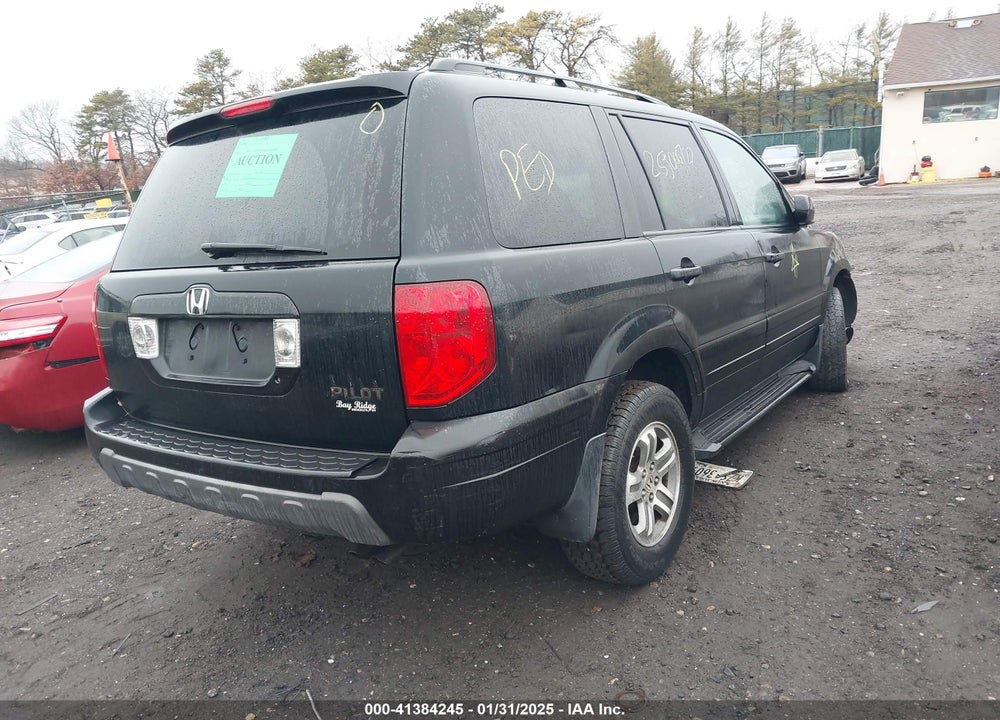 2003 HONDA PILOT EX-L VIN: 2HKYF187X3H515846