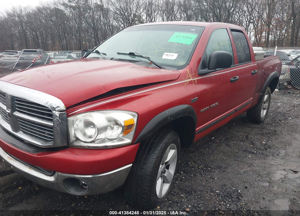 2007 DODGE RAM 1500 SLT/TRX4 OFF ROAD/SPORT VIN: 1D7HU18217S102611