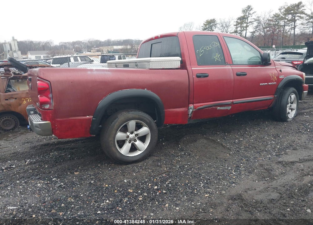 2007 DODGE RAM 1500 SLT/TRX4 OFF ROAD/SPORT VIN: 1D7HU18217S102611