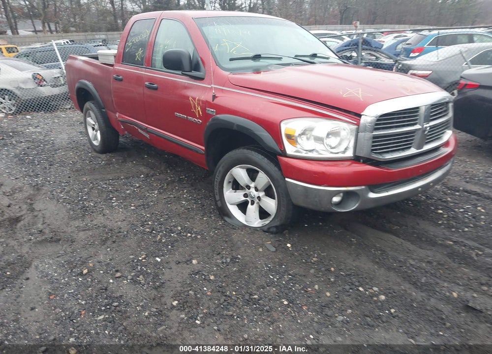 2007 DODGE RAM 1500 SLT/TRX4 OFF ROAD/SPORT VIN: 1D7HU18217S102611