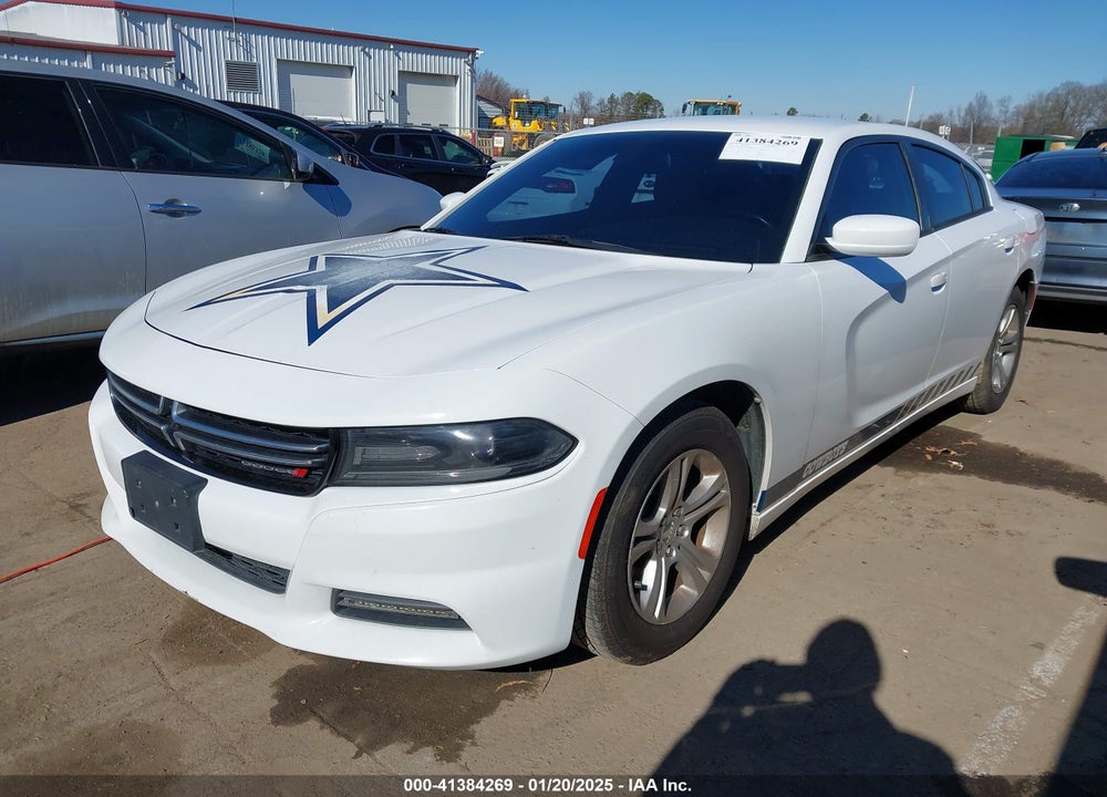 2015 DODGE CHARGER SE VIN: 2C3CDXBG0FH811990