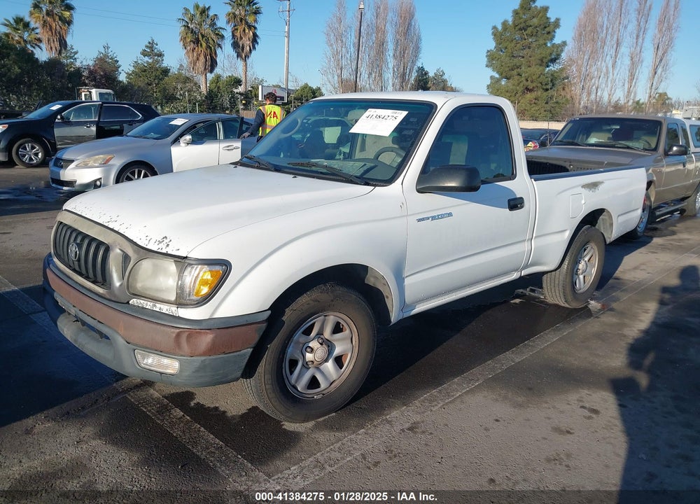 2004 TOYOTA TACOMA VIN: 5TENL42N04Z385529