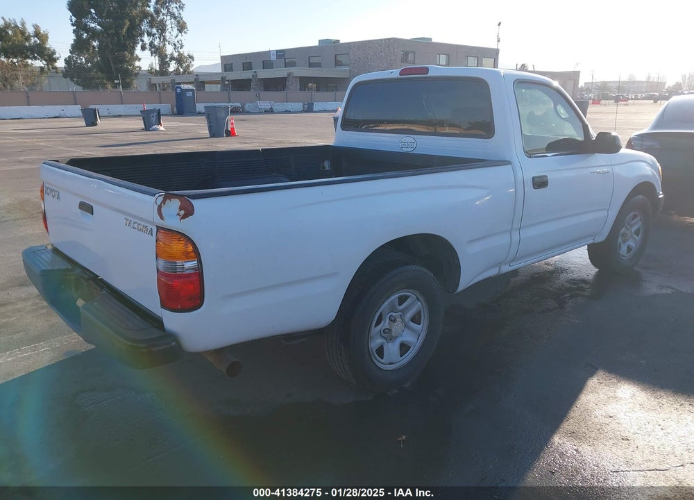 2004 TOYOTA TACOMA VIN: 5TENL42N04Z385529
