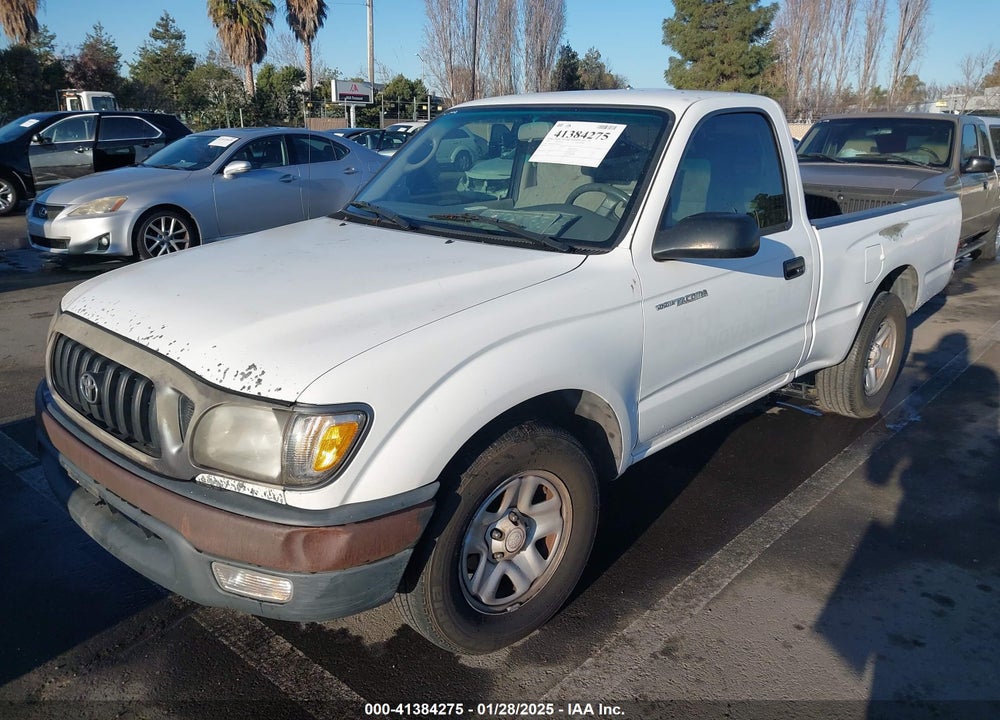 2004 TOYOTA TACOMA VIN: 5TENL42N04Z385529