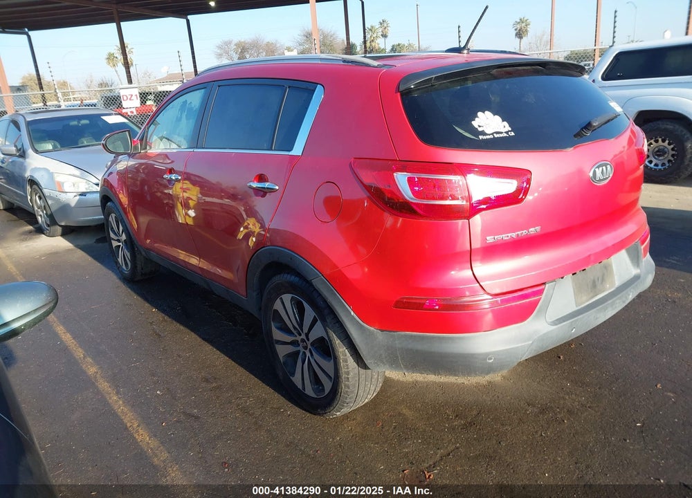 2013 KIA SPORTAGE EX VIN: KNDPC3A28D7391371