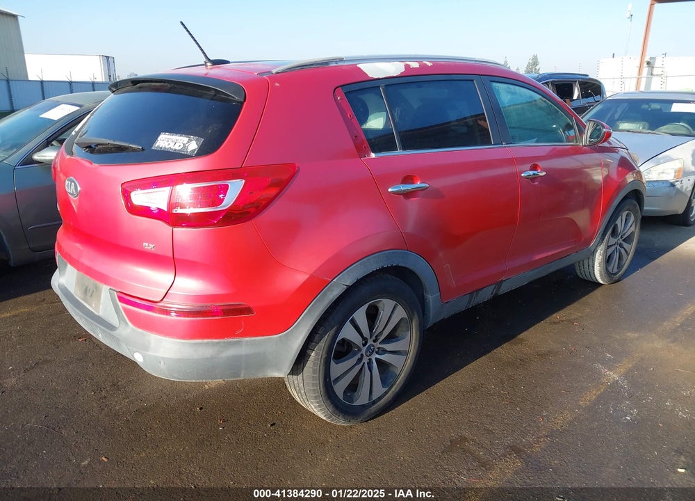 2013 KIA SPORTAGE EX VIN: KNDPC3A28D7391371
