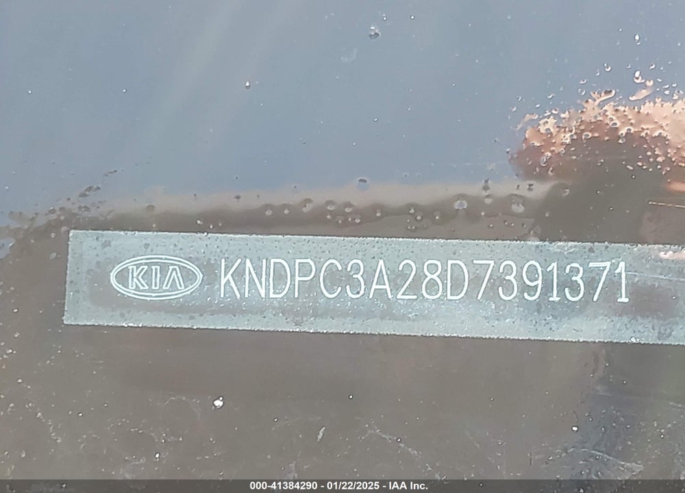 2013 KIA SPORTAGE EX VIN: KNDPC3A28D7391371