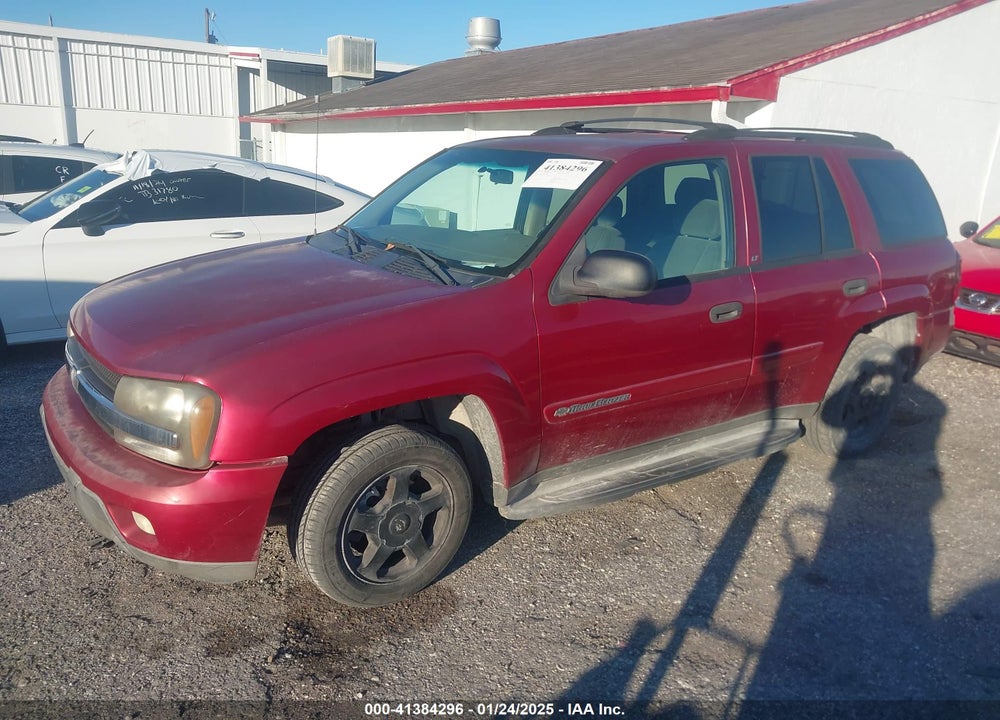 2003 CHEVROLET TRAILBLAZER LT VIN: 1GNDS13S932167925