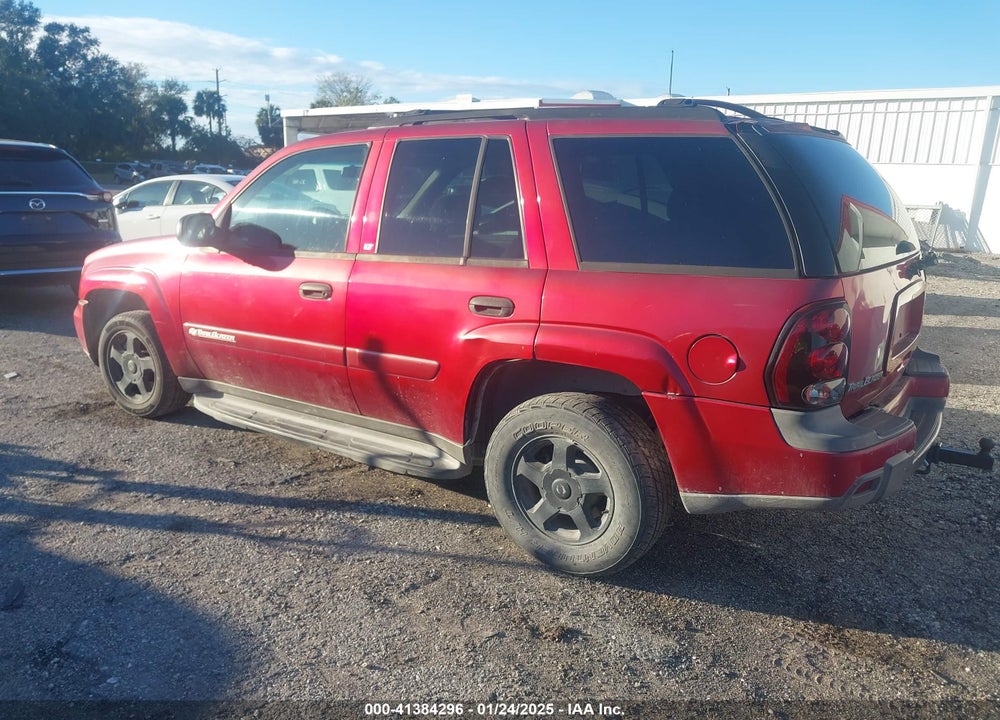 2003 CHEVROLET TRAILBLAZER LT VIN: 1GNDS13S932167925
