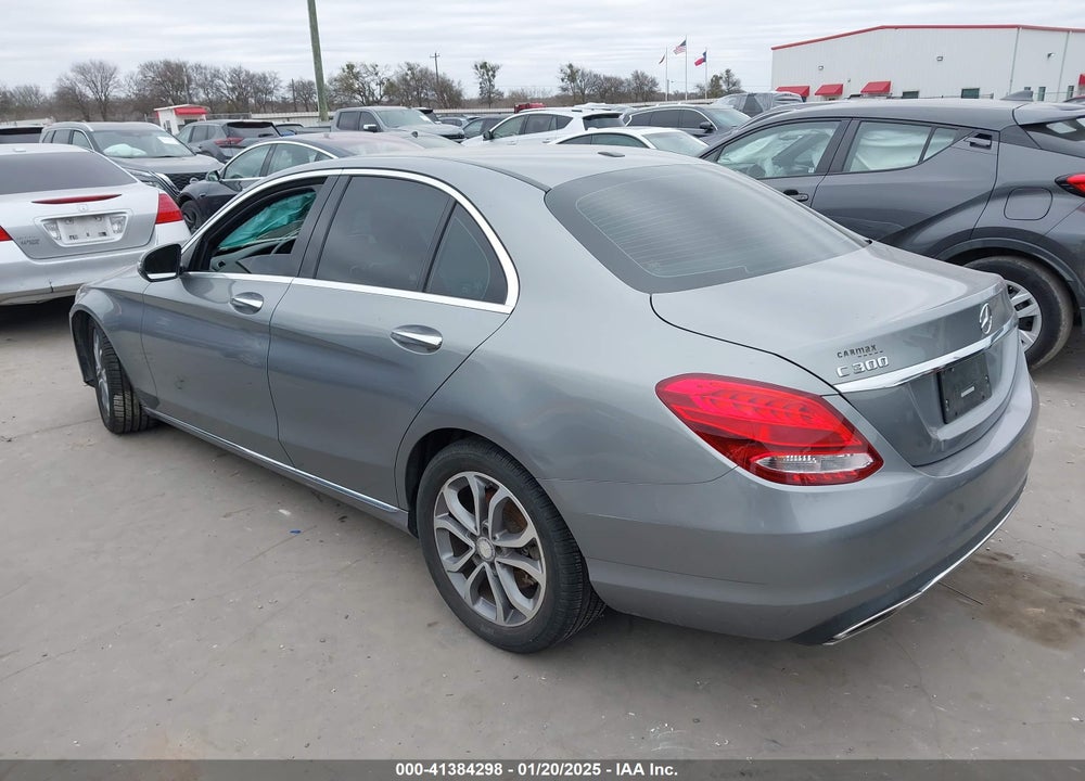 2016 MERCEDES-BENZ C-CLASS C 300/LUXURY/SPORT VIN: 55SWF4JB0GU148921