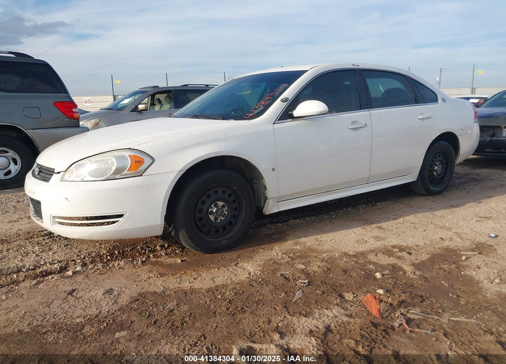 2009 CHEVROLET IMPALA POLICE VIN: 2G1WS57M691314160