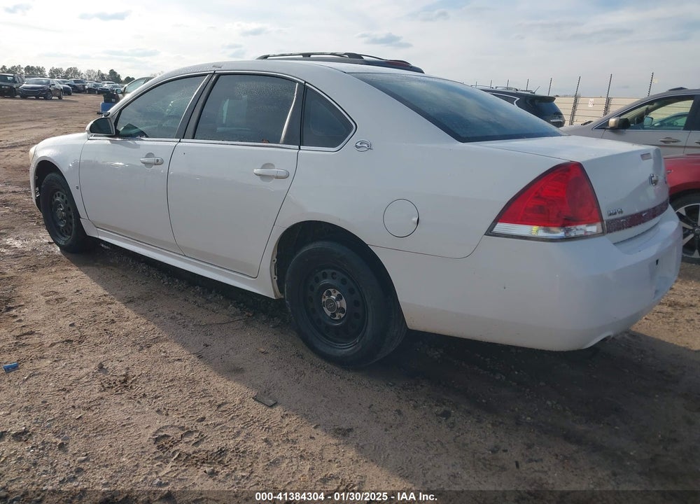 2009 CHEVROLET IMPALA POLICE VIN: 2G1WS57M691314160