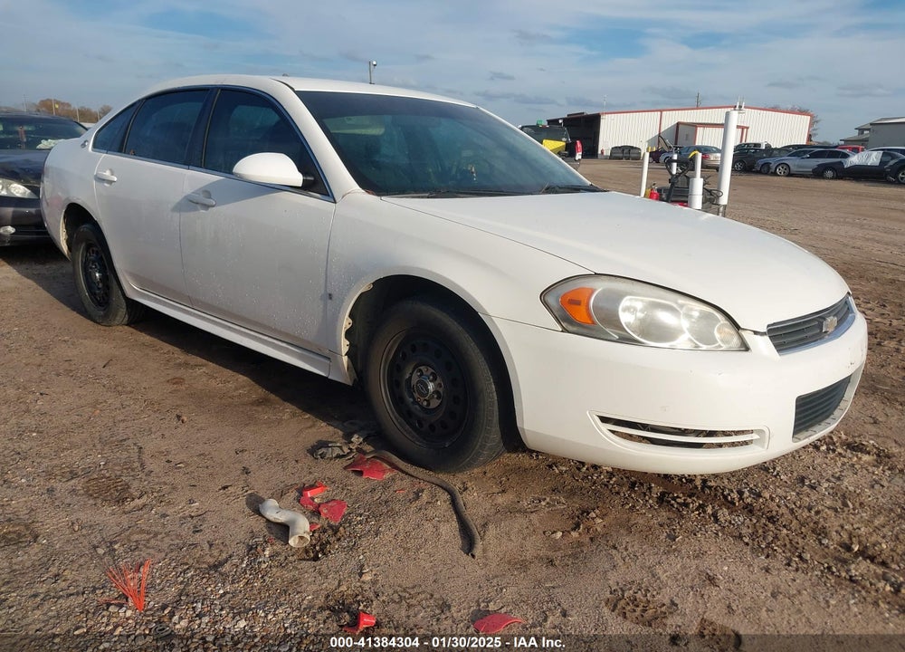2009 CHEVROLET IMPALA POLICE VIN: 2G1WS57M691314160