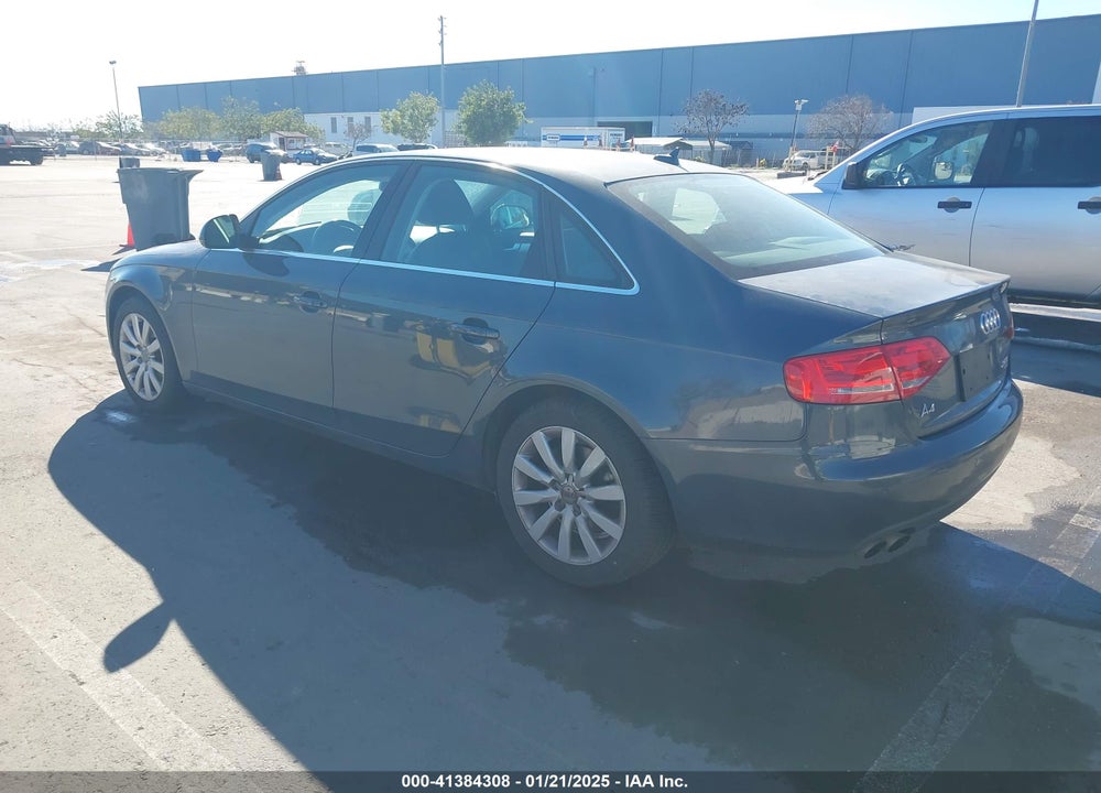 2009 AUDI A4 VIN: WAUSF78K29N038901