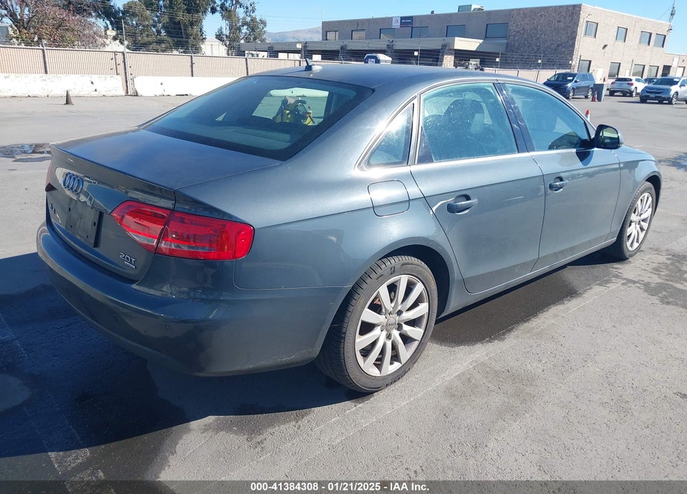 2009 AUDI A4 VIN: WAUSF78K29N038901