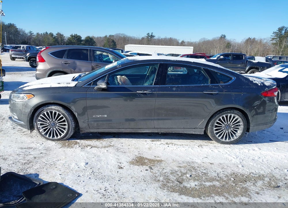 2018 FORD FUSION HYBRID VIN: 3FA6P0RU1JR101826