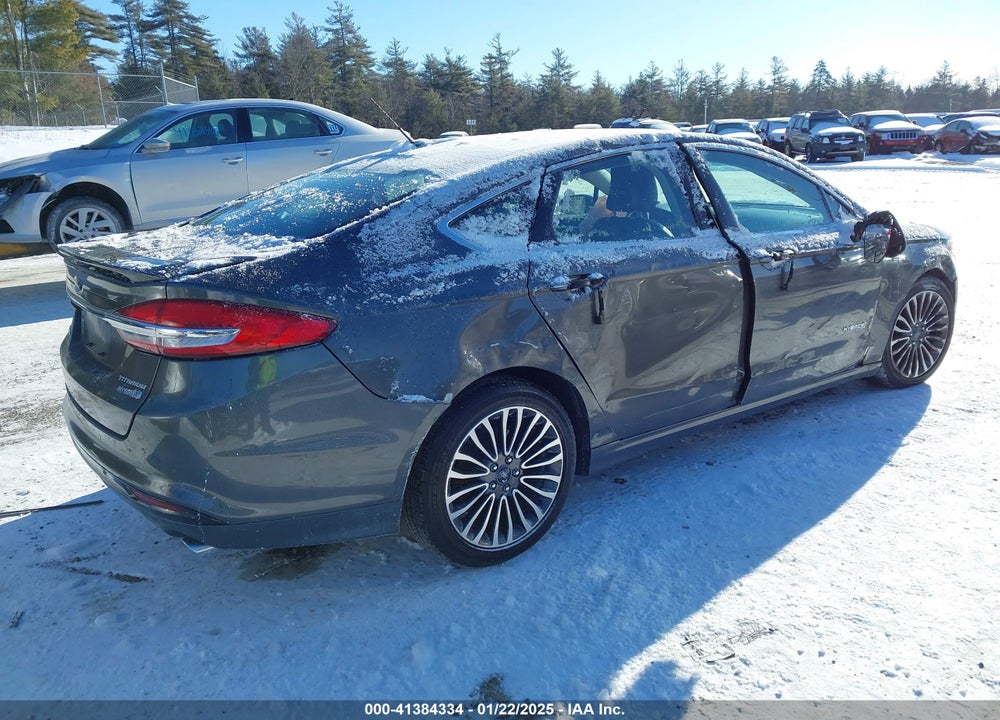 2018 FORD FUSION HYBRID VIN: 3FA6P0RU1JR101826
