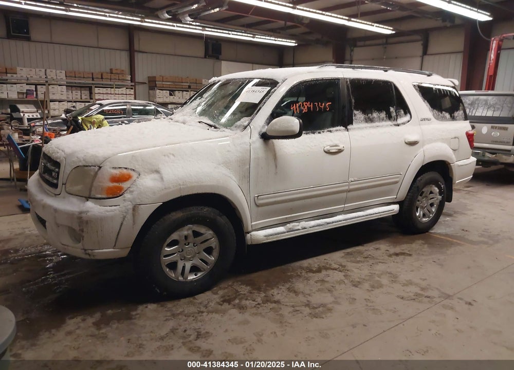 2003 TOYOTA SEQUOIA LIMITED V8 VIN: 5TDBT48A33S177406