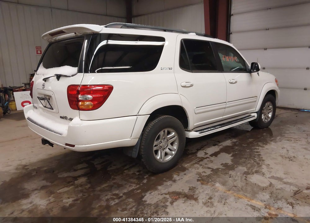 2003 TOYOTA SEQUOIA LIMITED V8 VIN: 5TDBT48A33S177406