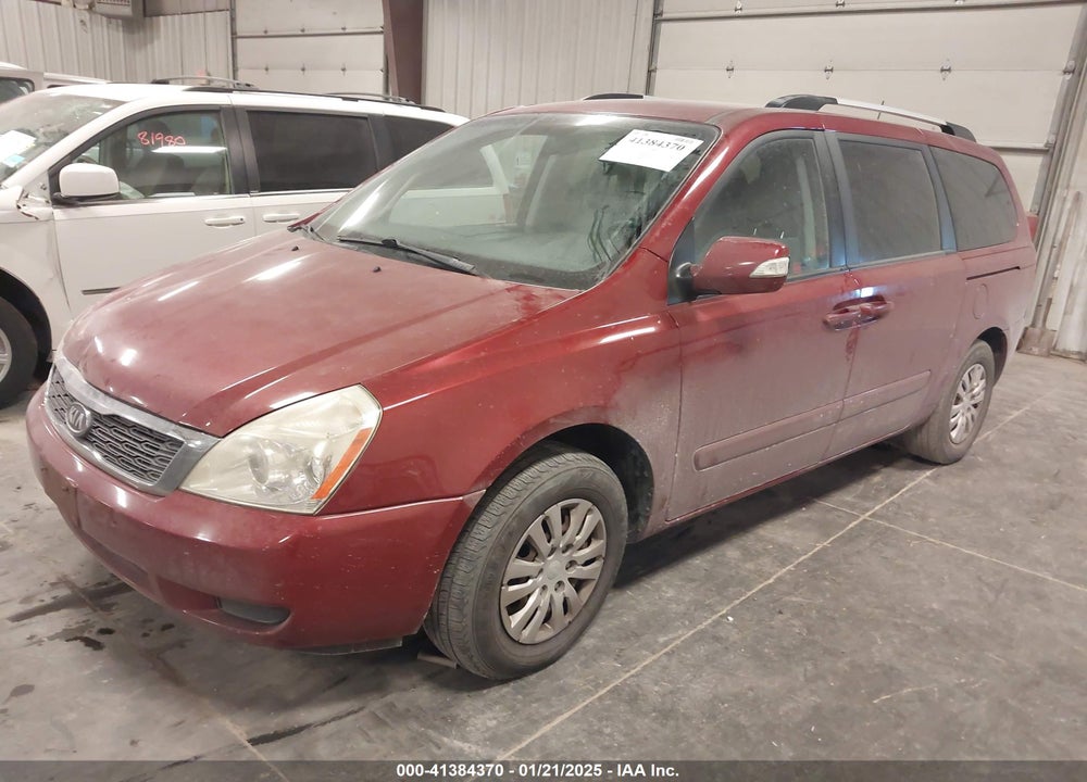 2011 KIA SEDONA LX VIN: KNDMG4C79B6370540
