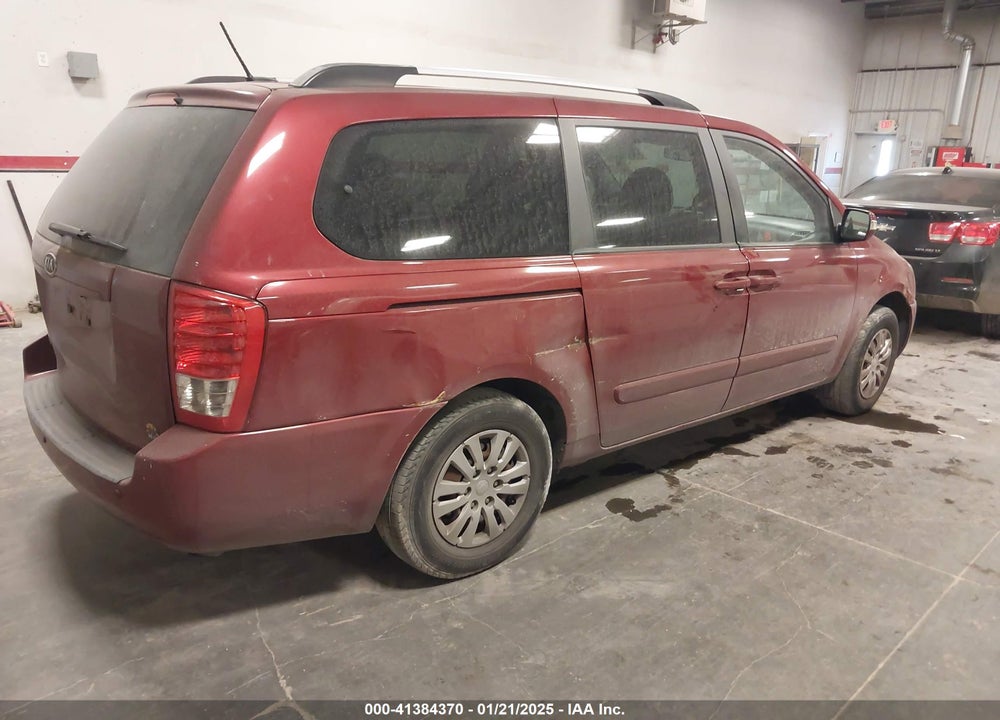 2011 KIA SEDONA LX VIN: KNDMG4C79B6370540