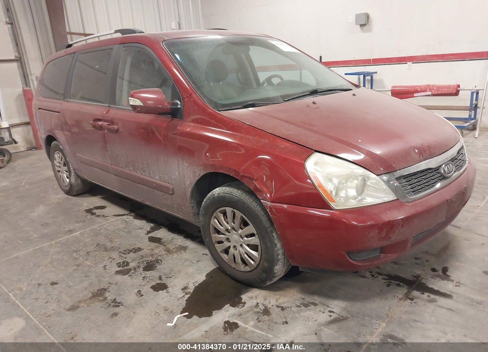 2011 KIA SEDONA LX VIN: KNDMG4C79B6370540