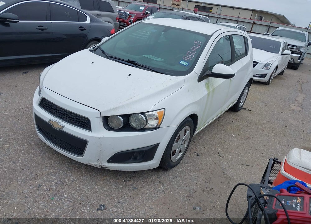 2014 CHEVROLET SONIC VIN: 1G1JA6SH9E4206272