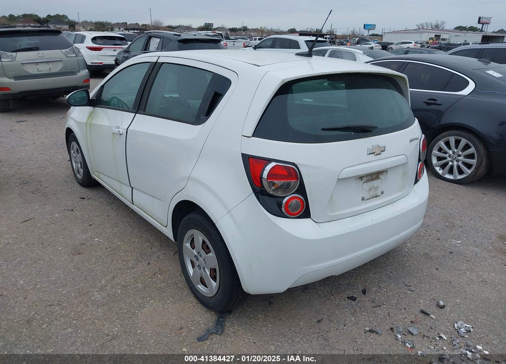 2014 CHEVROLET SONIC VIN: 1G1JA6SH9E4206272