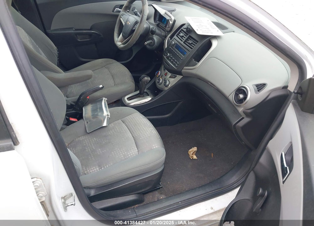2014 CHEVROLET SONIC VIN: 1G1JA6SH9E4206272