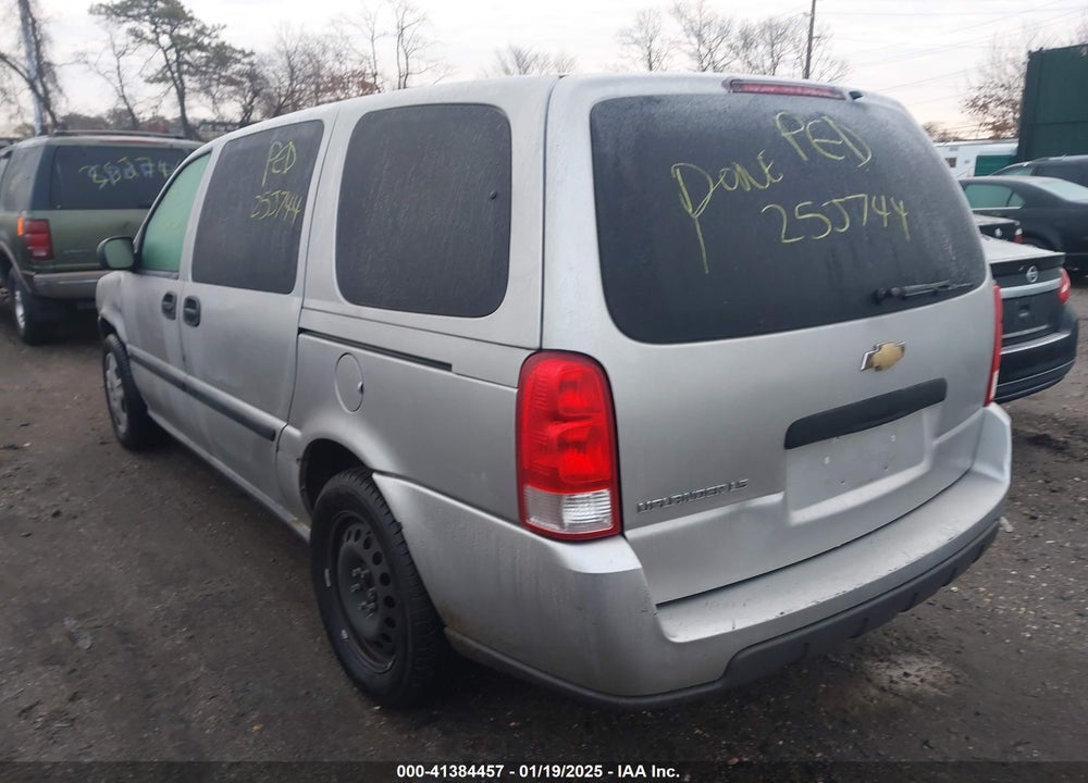 2007 CHEVROLET UPLANDER LS VIN: 1GNDV23117D173040