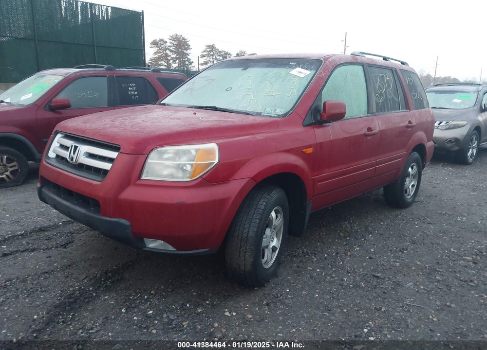 2006 HONDA PILOT EX-L VIN: 5FNYF18566B026023