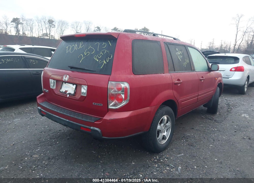 2006 HONDA PILOT EX-L VIN: 5FNYF18566B026023