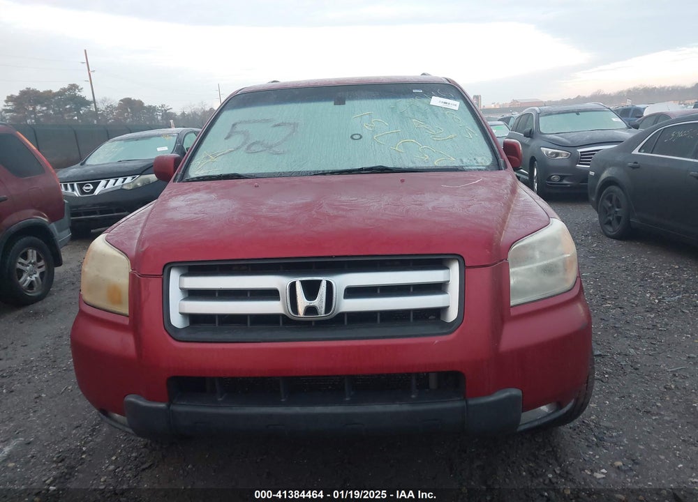 2006 HONDA PILOT EX-L VIN: 5FNYF18566B026023